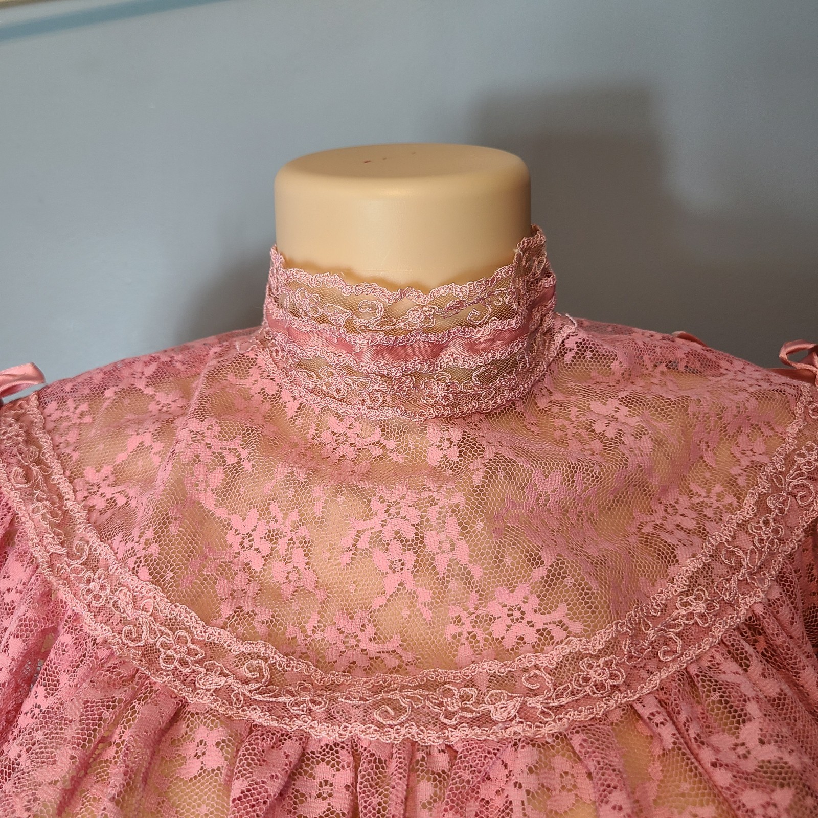 Vintage 70’s Bohemian Off White Handmade Crochet Cape/Shawl .. Range Of Sizes