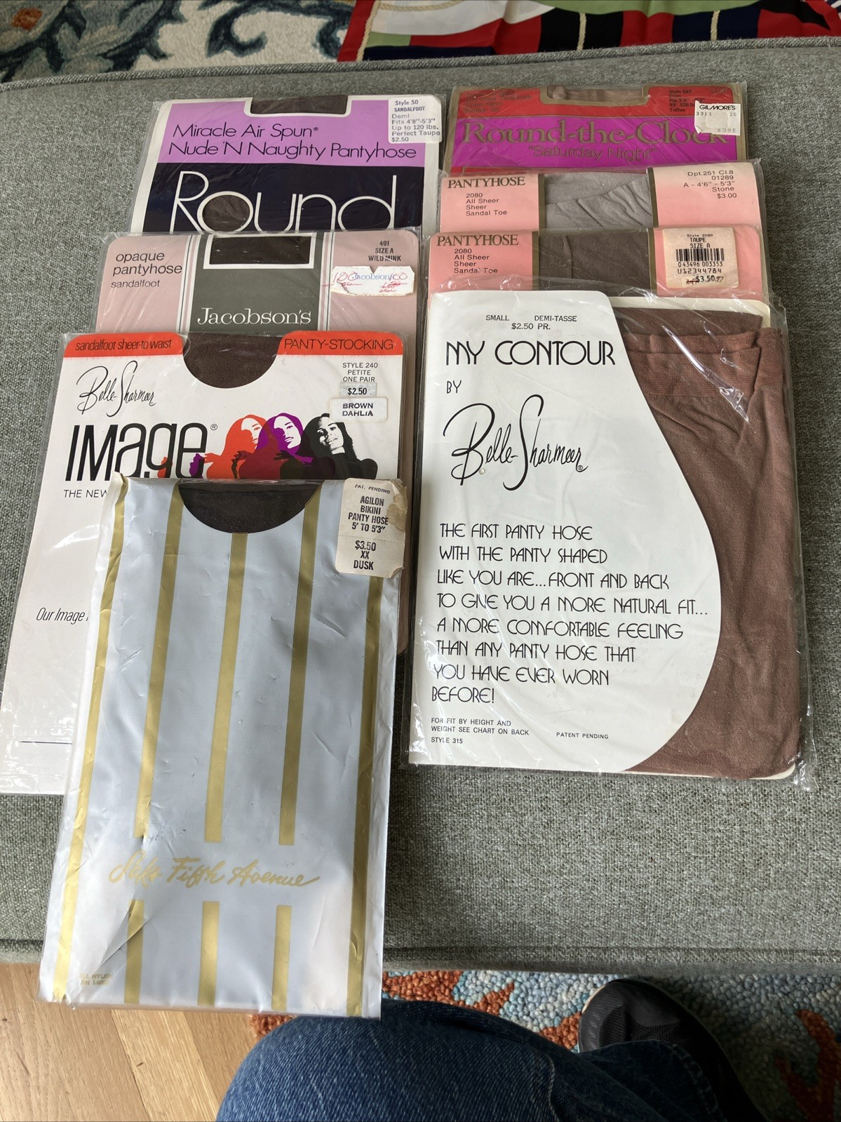 Lot of Vintage Pantyhose Estate See Photos Rare