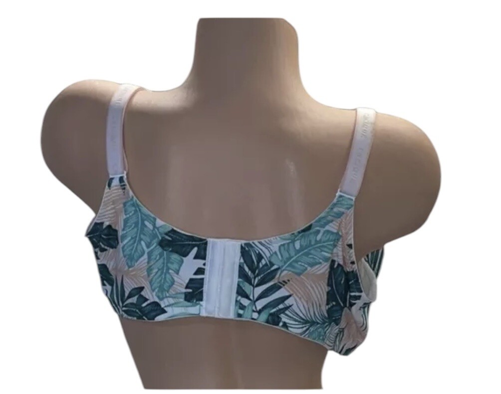 Cacique Lightly Lined T-Shirt Nylon Bra Womens 44DD NWT