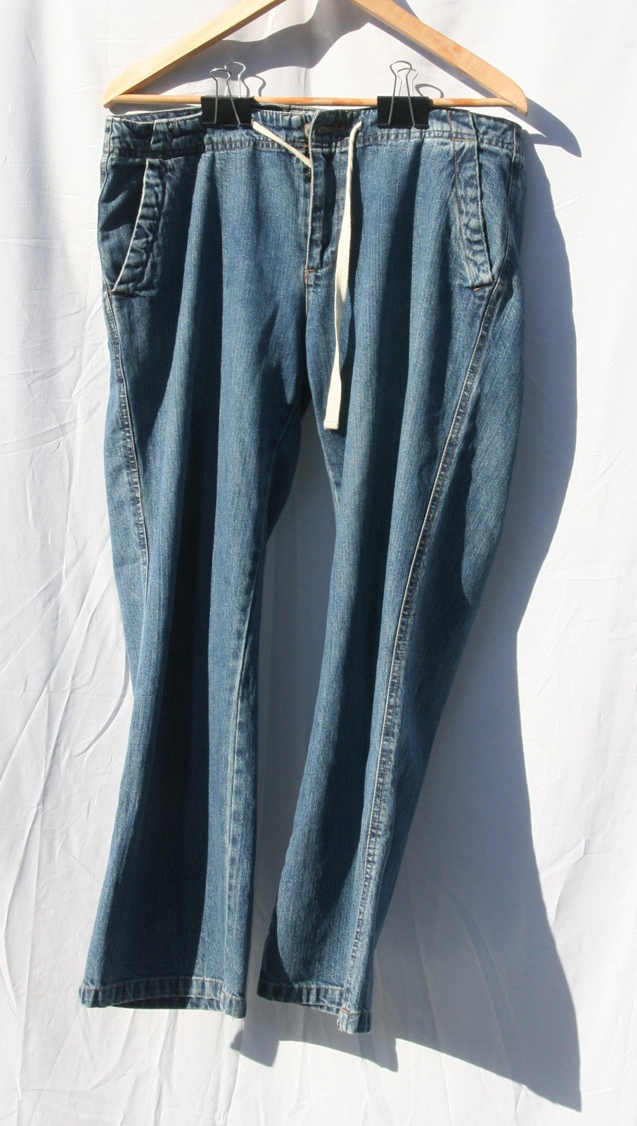 Old Navy draw string waist denim jeans size 8