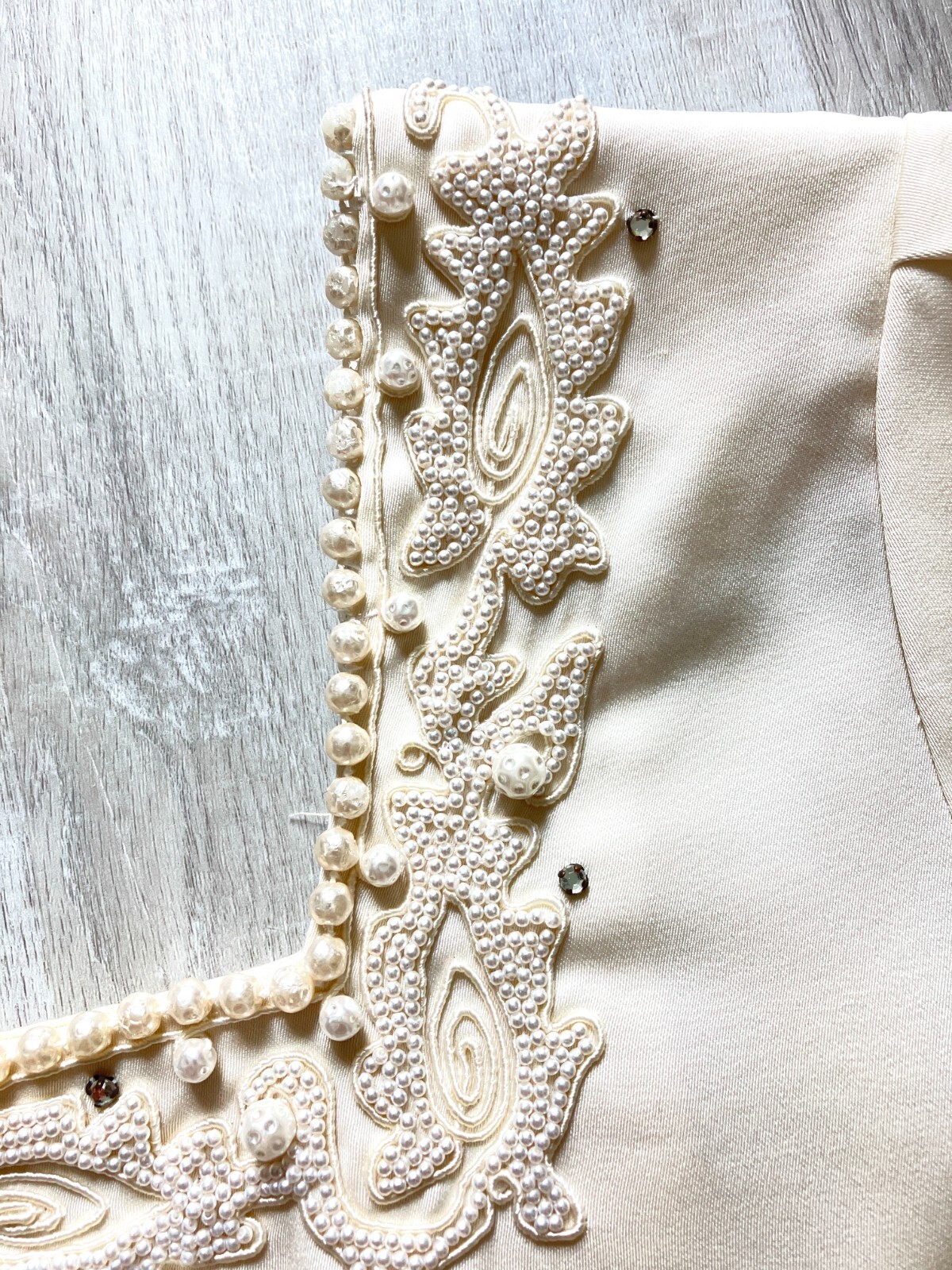 Nolan Miller Dynasty Collection, 1980s Beaded Evening Top