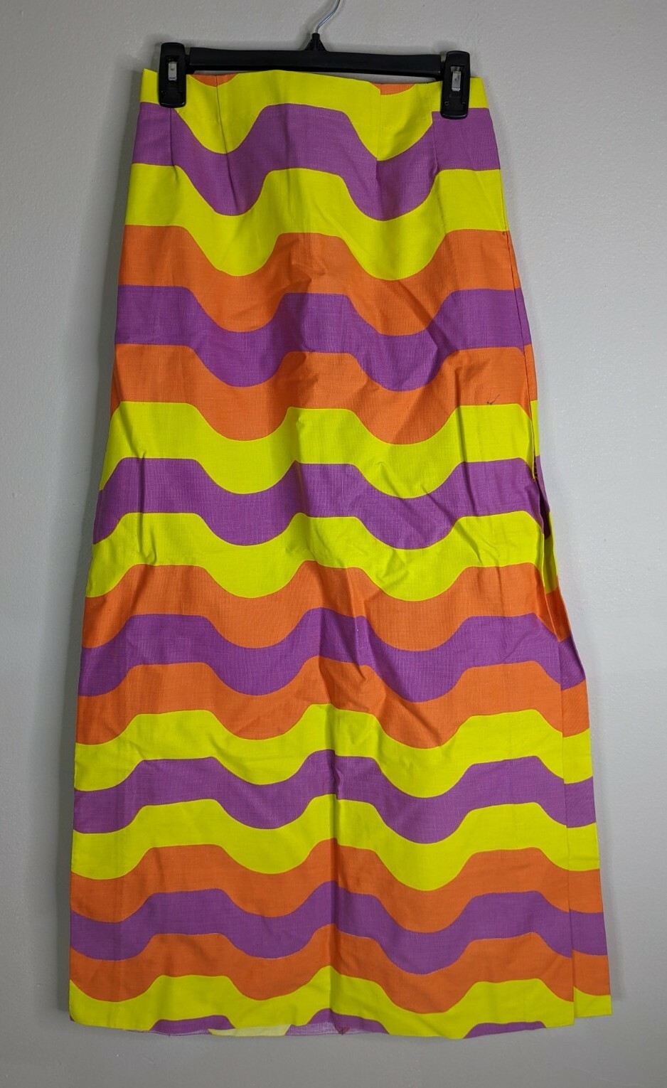 Vintage 60’s/70’s stripe Maxi Skirt Women&rsquo;s Size 0/2 25-26&Prime; Waist XS