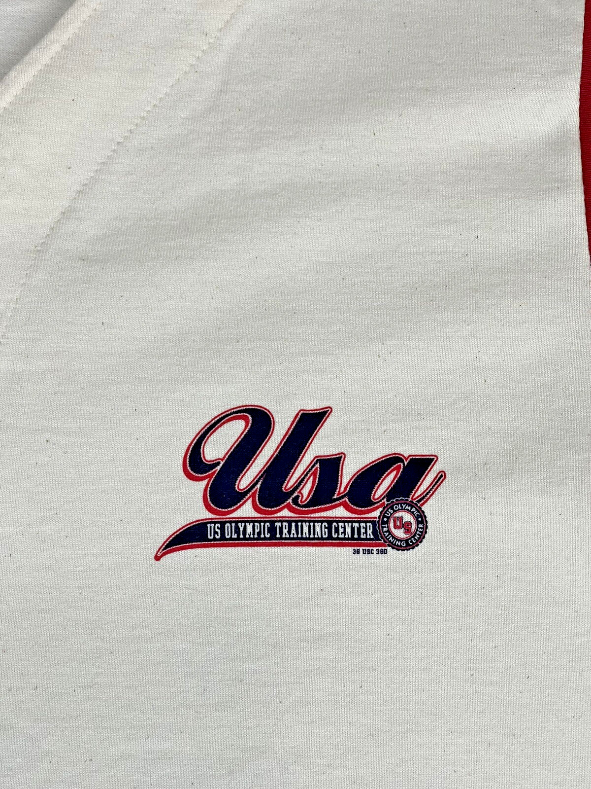 Vtg 90s USA Olympic Training Center Olympics Jersey MV Sports WOMENS LARGE NWT