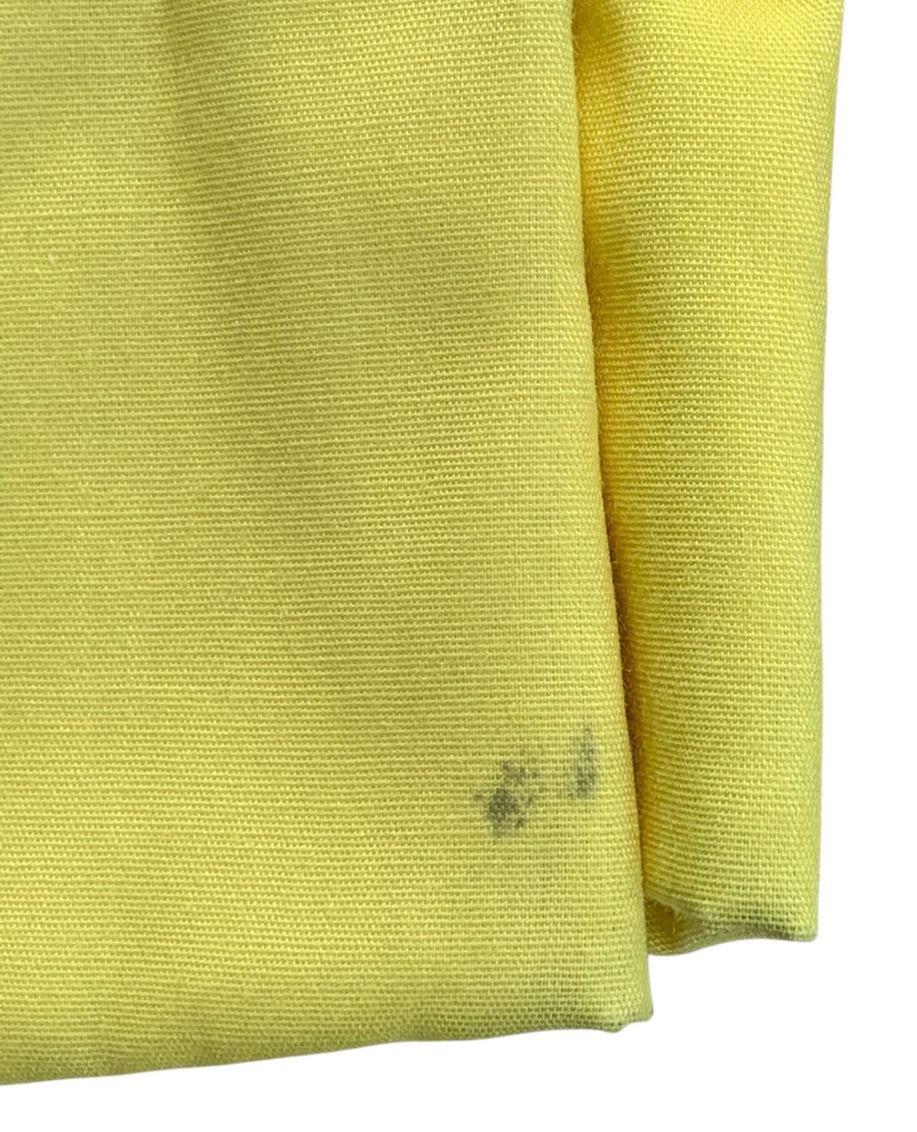 VESTED GENTRESS Vintage 70s/80s Women&rsquo;s Yellow Graphic Print Skirt – Sz XS/S