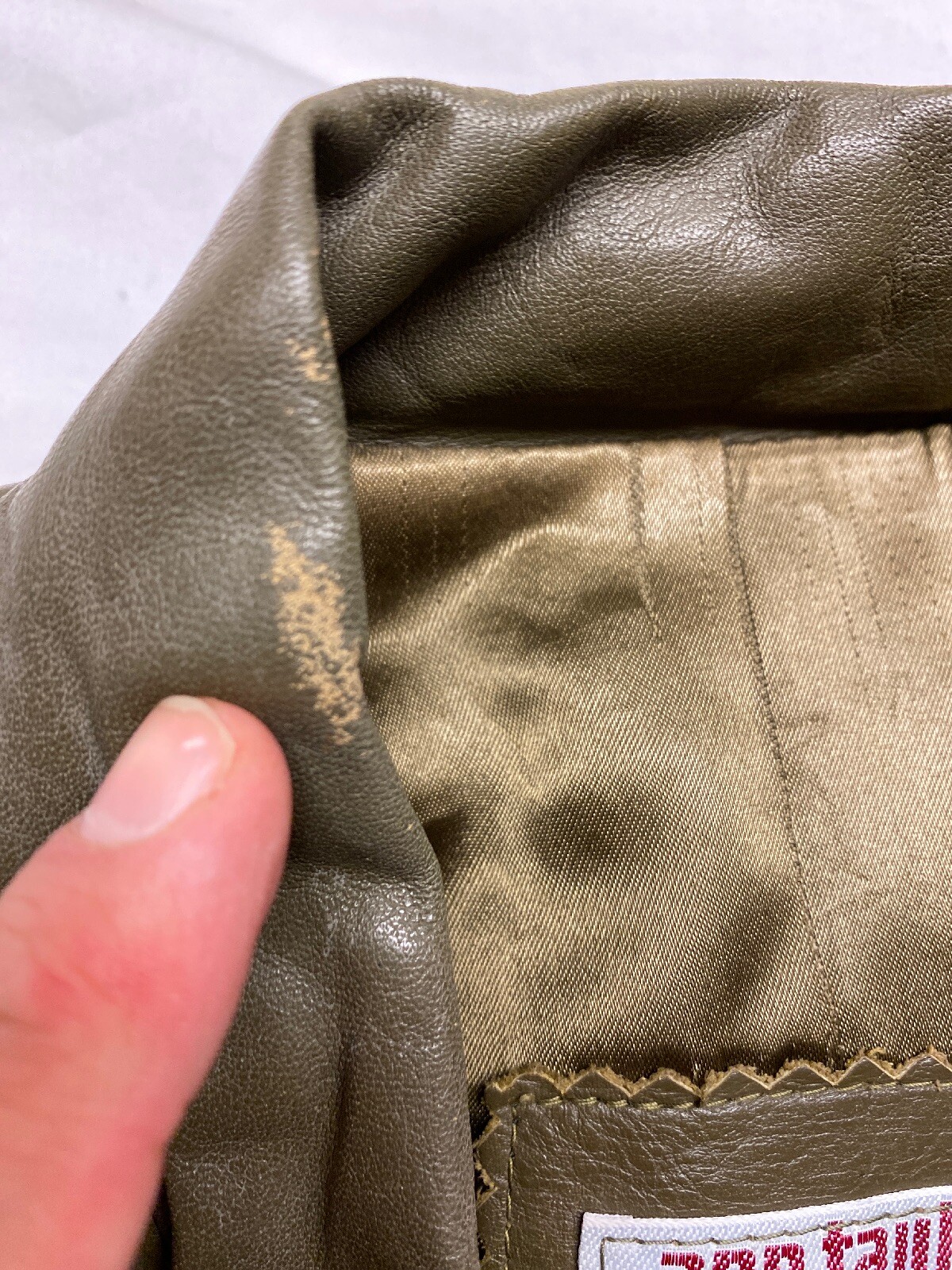 VTG 70s 80s ANN TAYLOR LEATHER JACKET SIZE 9/10 Talon Zipper *See Description*