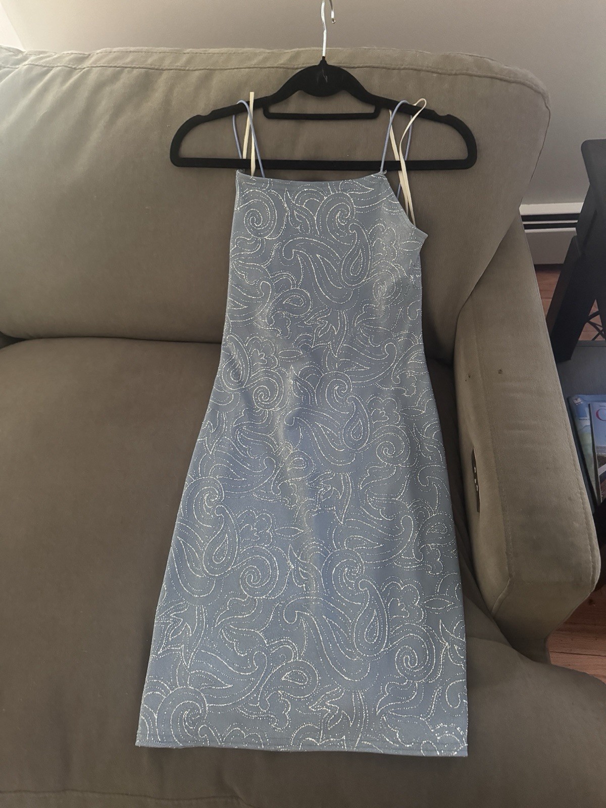 RARE early 2000s Venus with original red triangle label — glitter paisley print