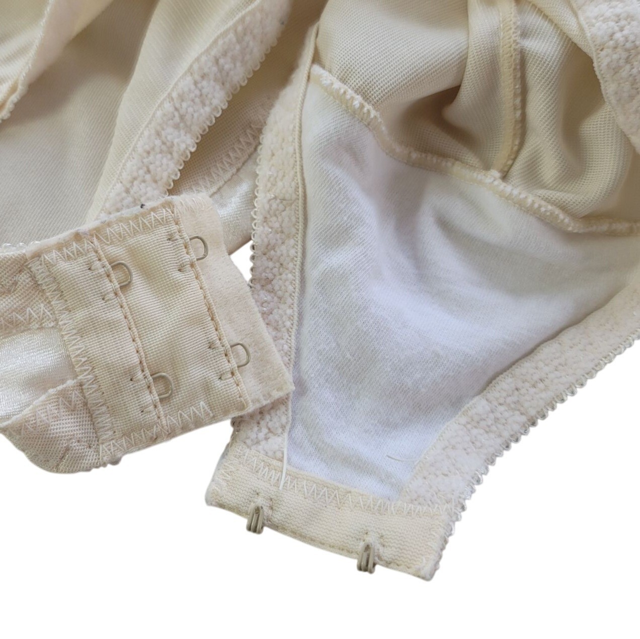 Lady Manhattan Wireless Shaper Bodysuit Girdle Tan 36D Teddy Style 5068 Vintage
