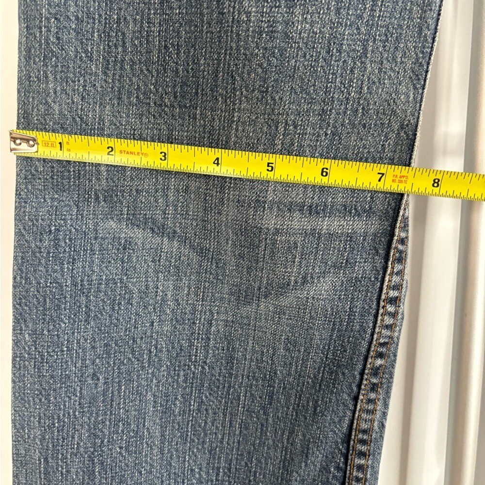 VTG Levi&rsquo;s 2001 518 Super-low Bootcut Made in USA 05/2001 Vintage Sz 7 Juniors