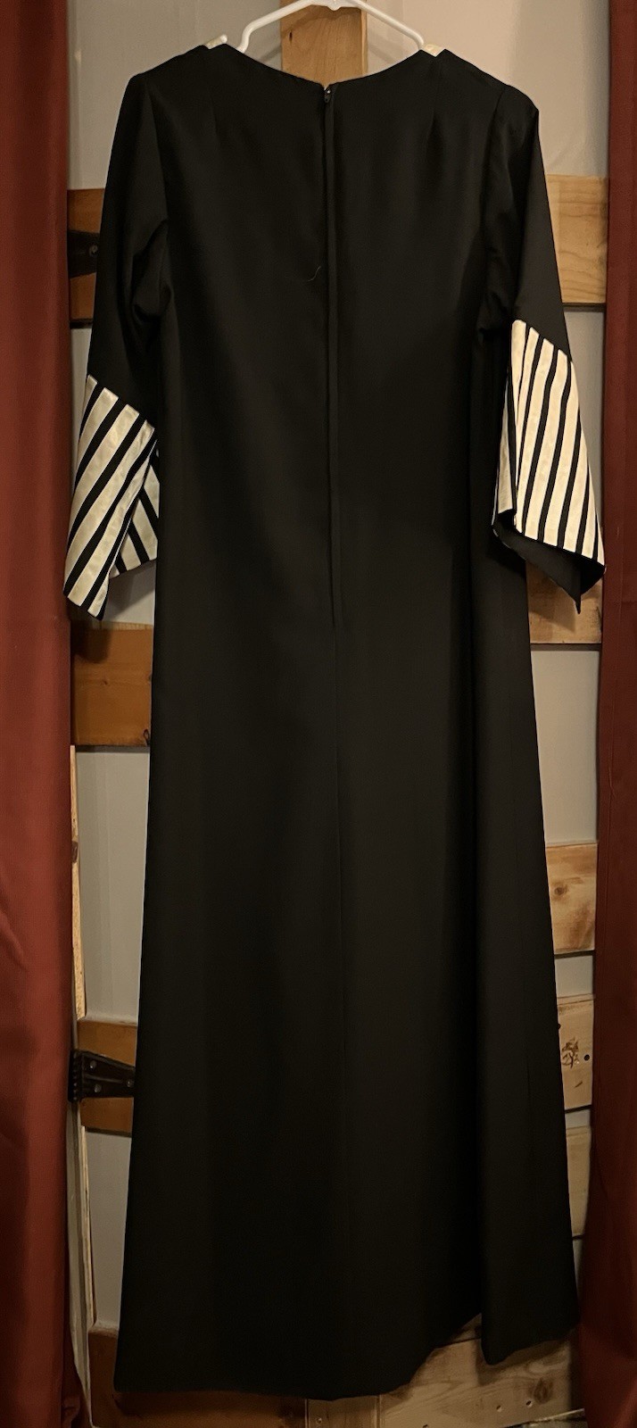 Vtg 60s Aiko California Maxi Dress Fantasy Goth Medieval Cosplay Renaissance 10