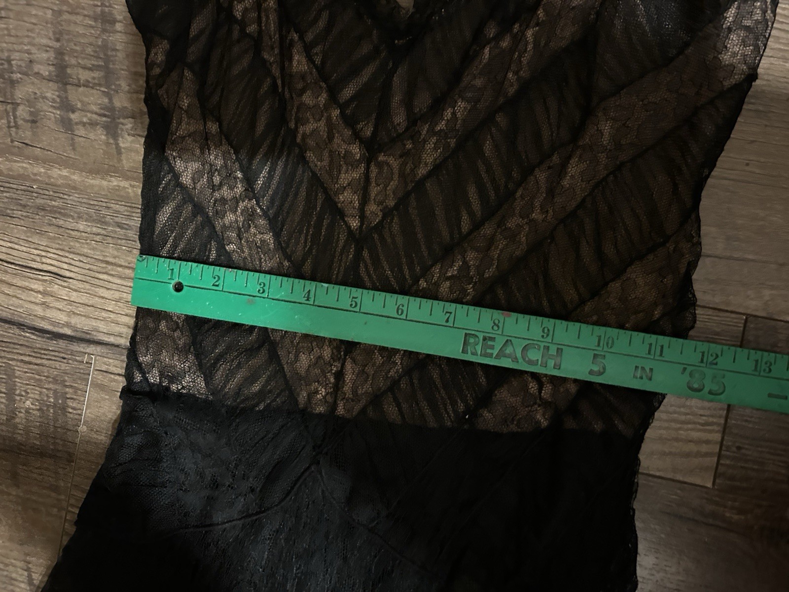Vintage 1940’s Gown Women’s Black Lace Tutu Fit Flare Party Special Occasion