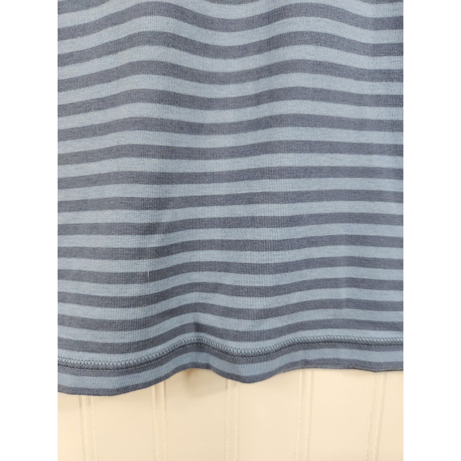 Vintage Gap Blue Striped Raglan 3/4 Sleeve T-Shirt Yellow Ringer XL Y2K 90s
