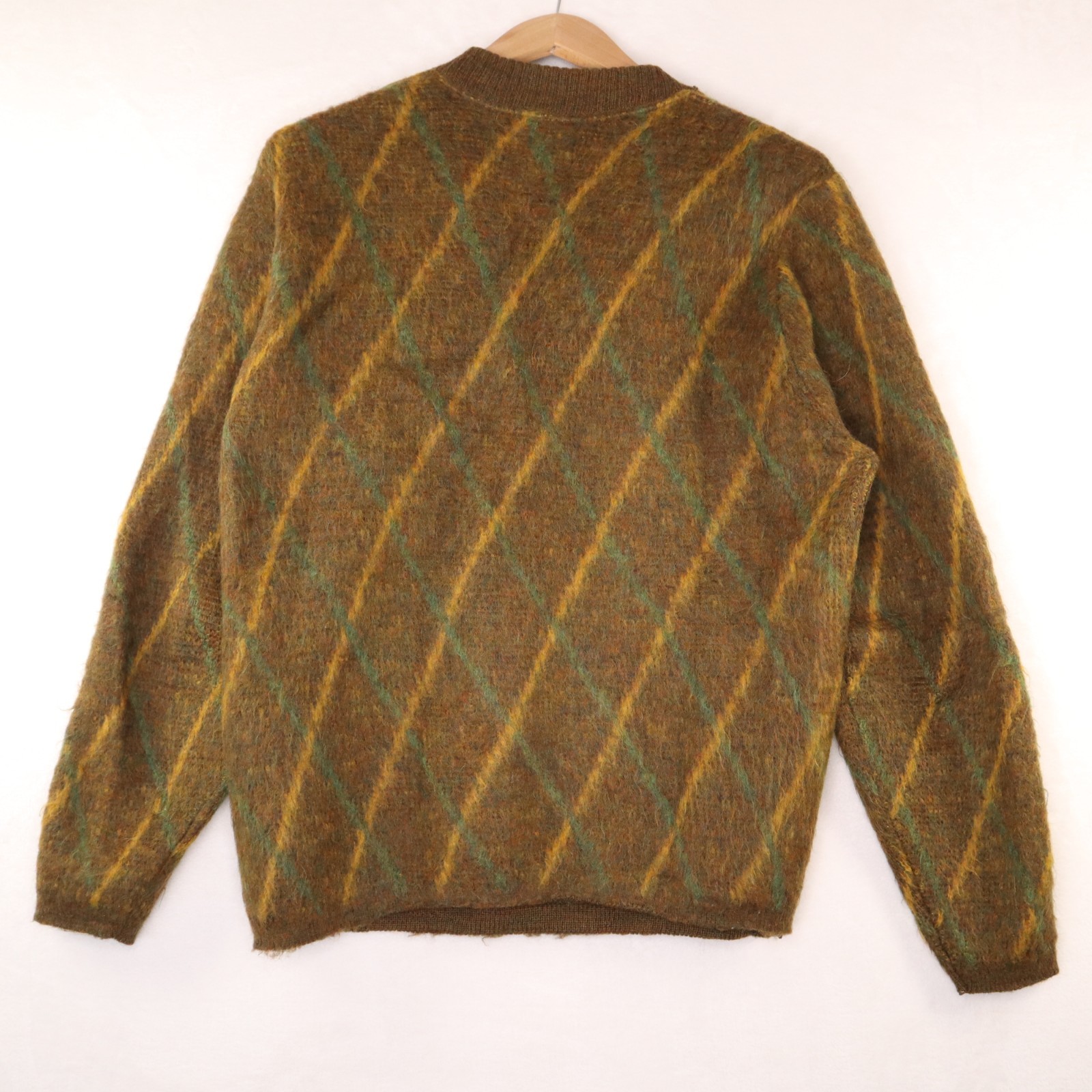 Vintage Alexander&rsquo;s Worsted Wool/Mohair Blend Sweater Women&rsquo;s XL Brown Pullover