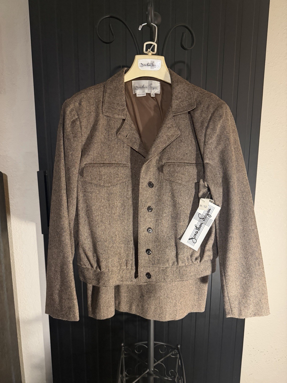 Vintage Jonathan Logan , two Piece Jacket And Skirt ￼ Dead Stock New With Tags
