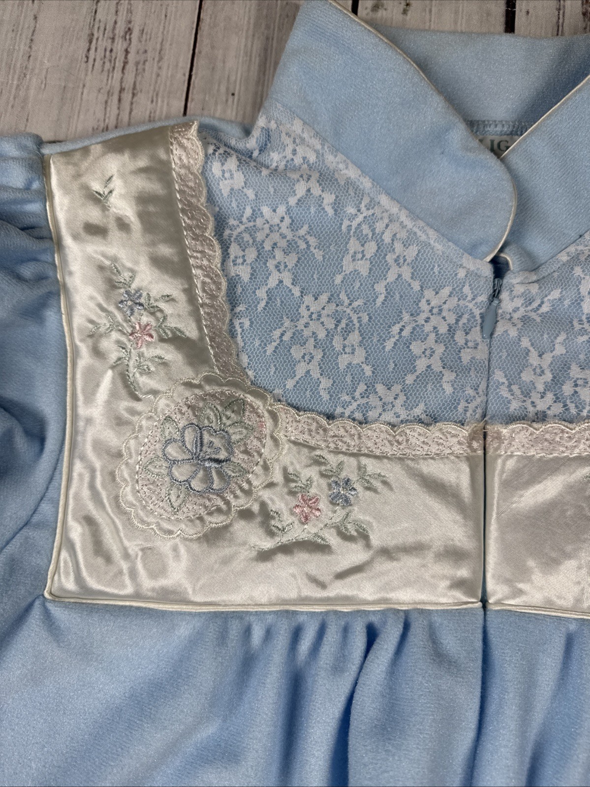 VNTGE NWT GILLIGAN O&rsquo;MALLEY MODEST ROBE HOUSECOAT FLEECE SIZE S COTTAGECORE