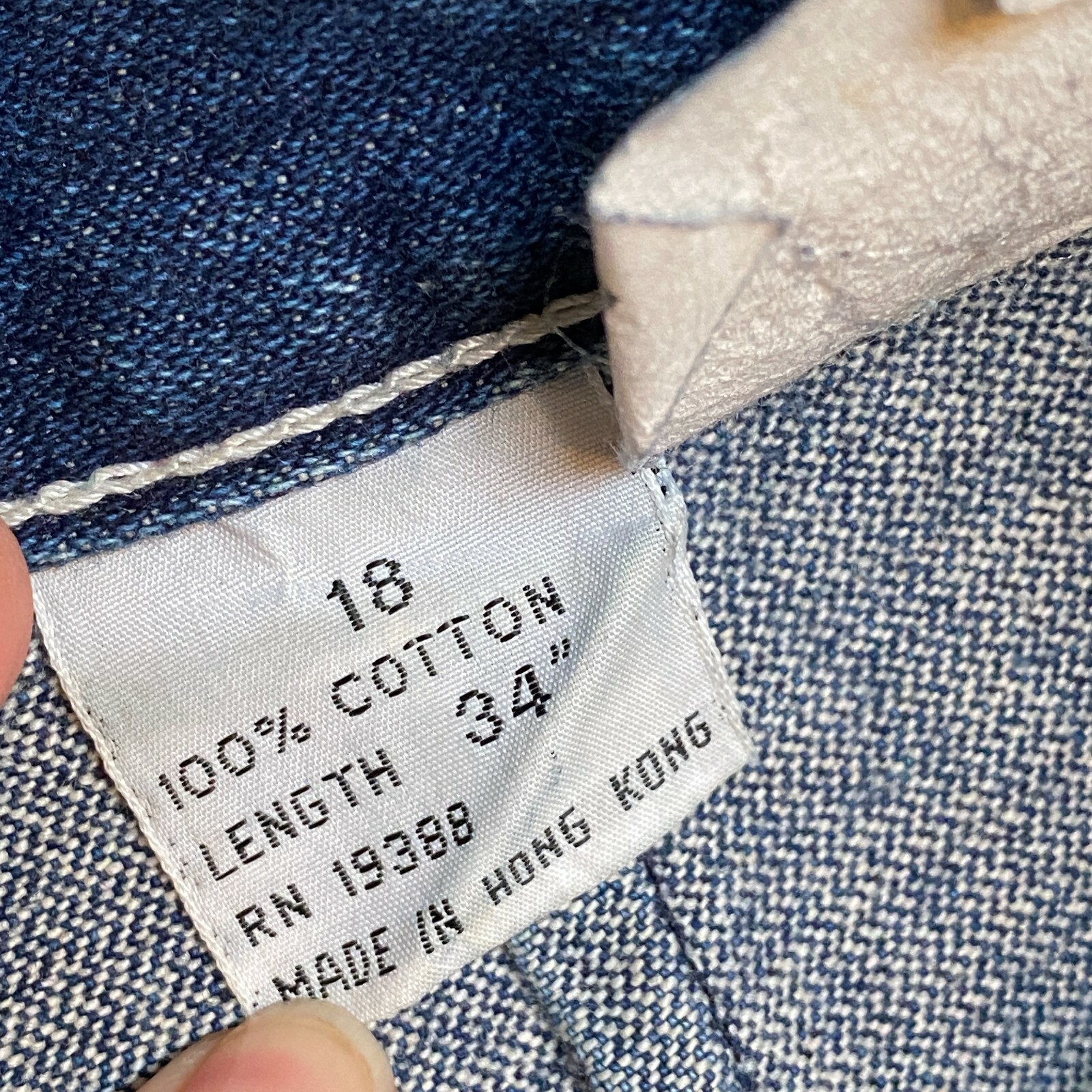 Vintage 1980s BRITTANIA Blue Jeans Denim 33 x 29