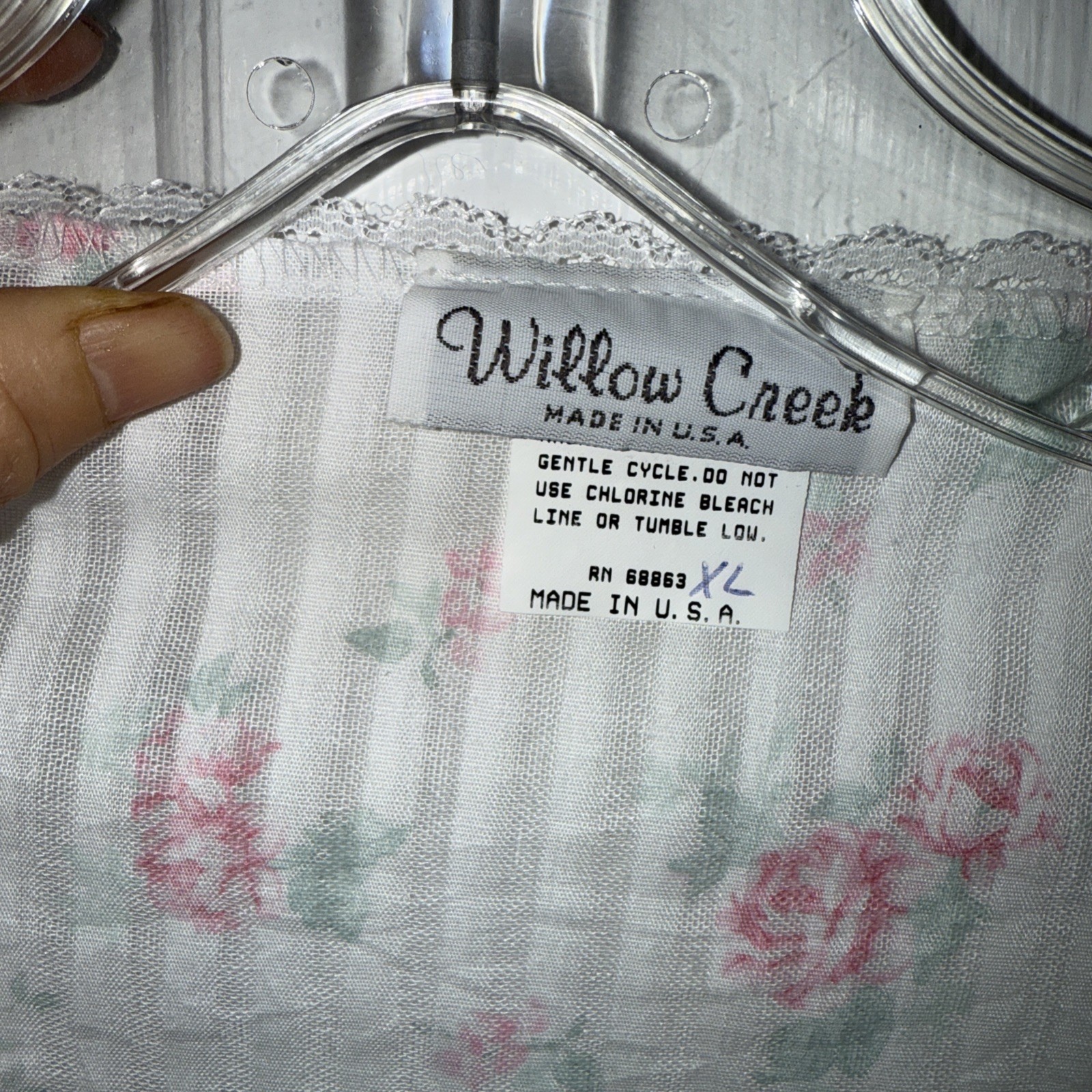 Vtg Lot 3- NWT Gilligan O’Malley Willow Creek Robe Housecoat Prairie Floral XL