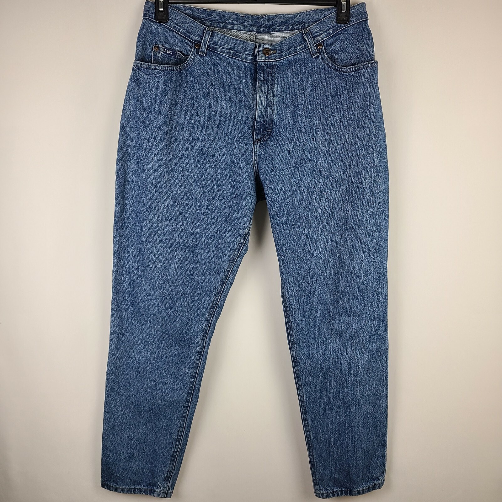 Vintage Lee Original 80&rsquo;s Made in USA High Waist Mom Jeans Size 34×30