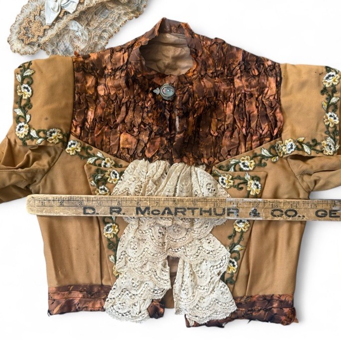 Victorian Set With Jacket , Bonnet, And Skirt Best For Xs