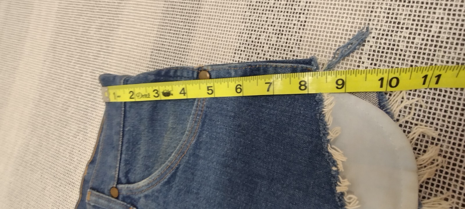 WRANGLER Shorts Denim SUPER SHORT Daisy Dukes Skimpy 30 in waist 1980S