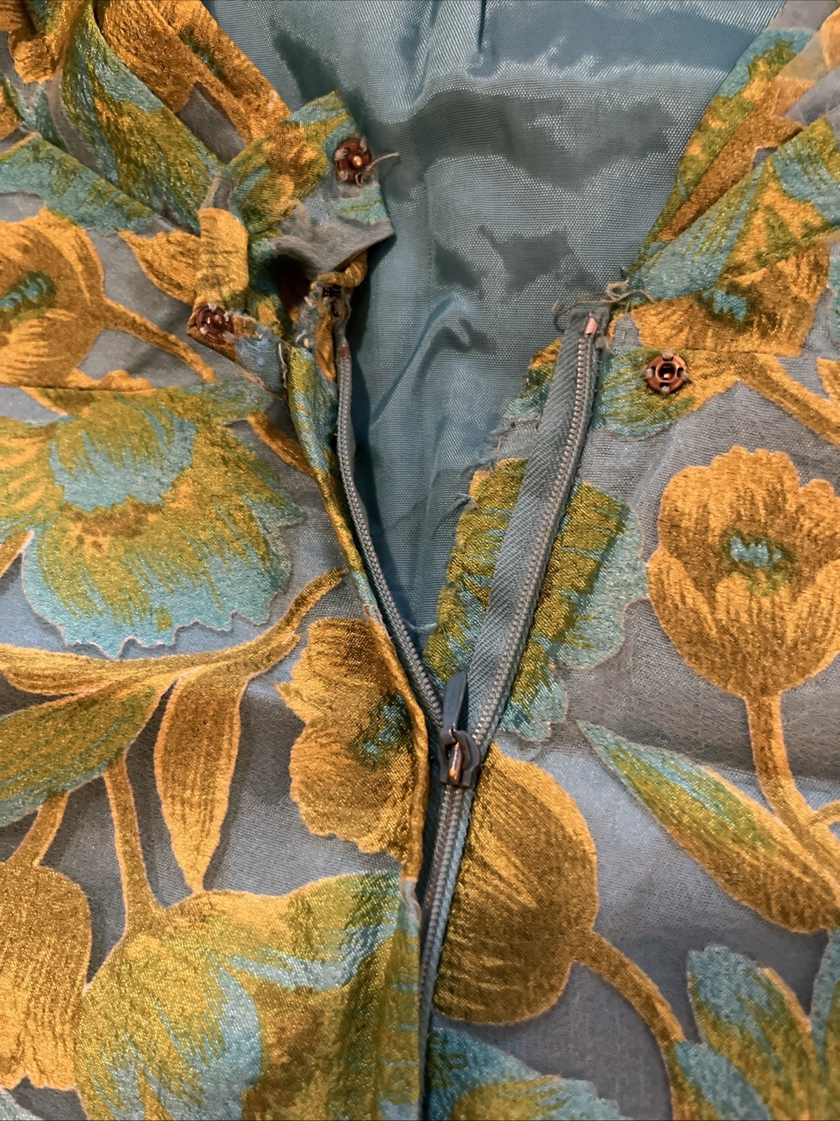GORGEOUS!! 1960’s Custom Hand Made Women’s Cocktail Dress Small