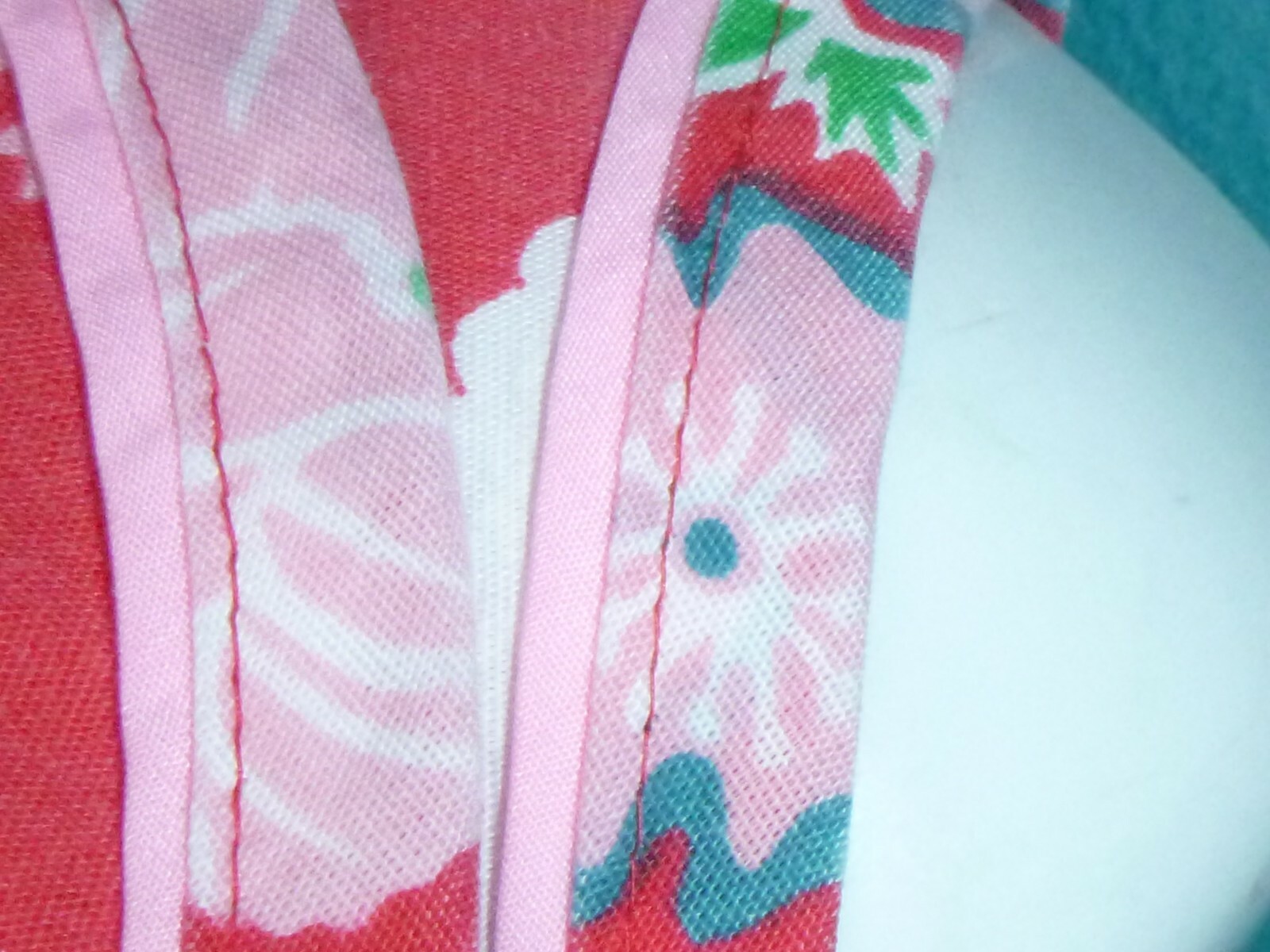 Vtg 70s Trapeze Flower Power Zip Front Day House Dress Red Tropical Floral Sz M