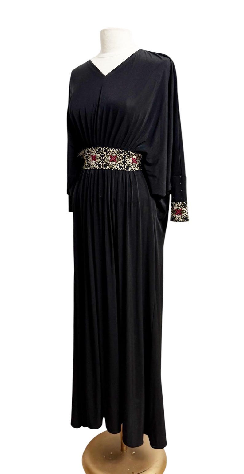 1970s Caftan / Vintage Caftan / Studio 54 Dress / Disco Dress / One Size