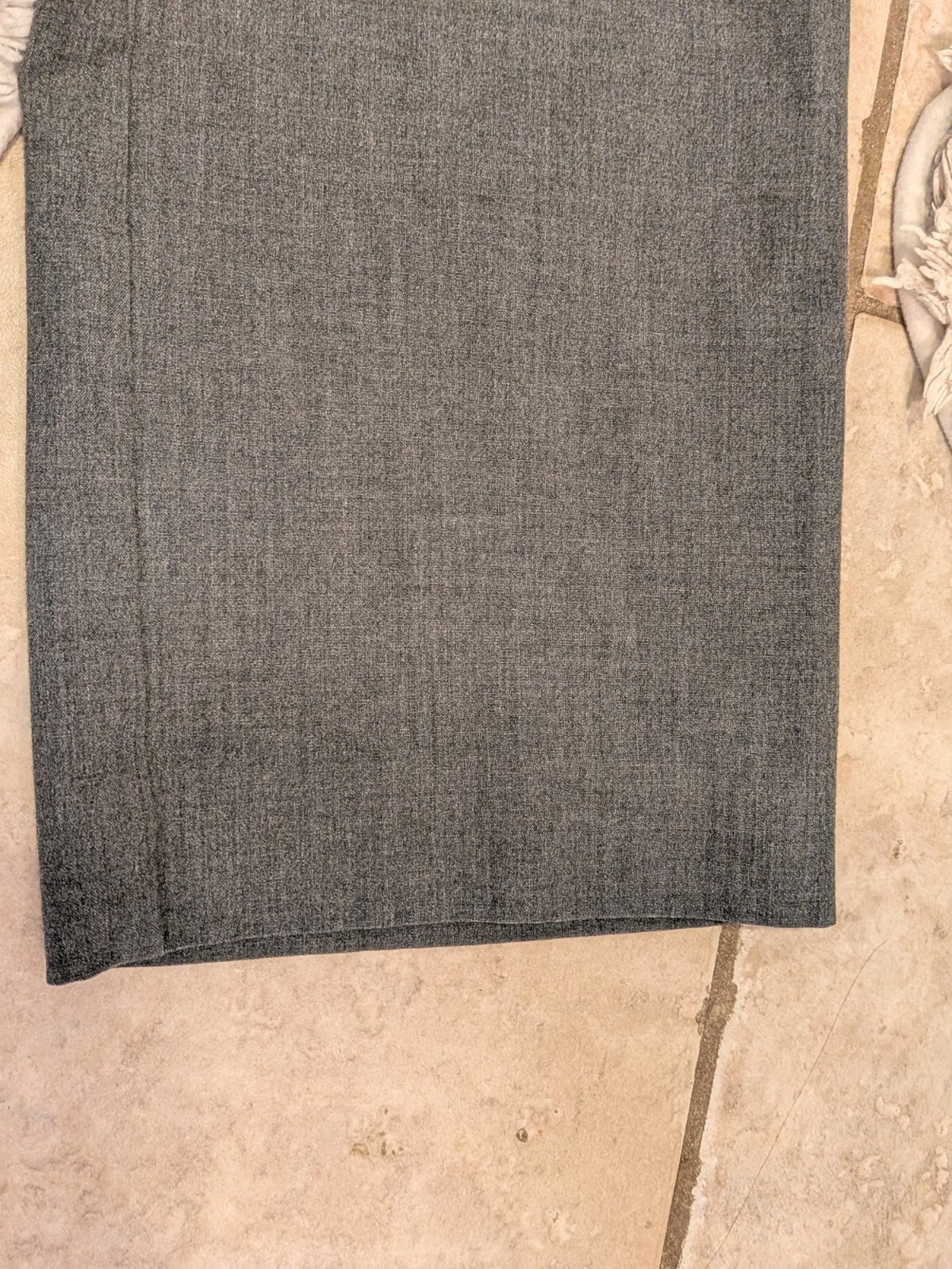 Vintage 2006, low rise gray slacks, Women 8. 32 in Waist. 9 in Rise. 30 inseam.