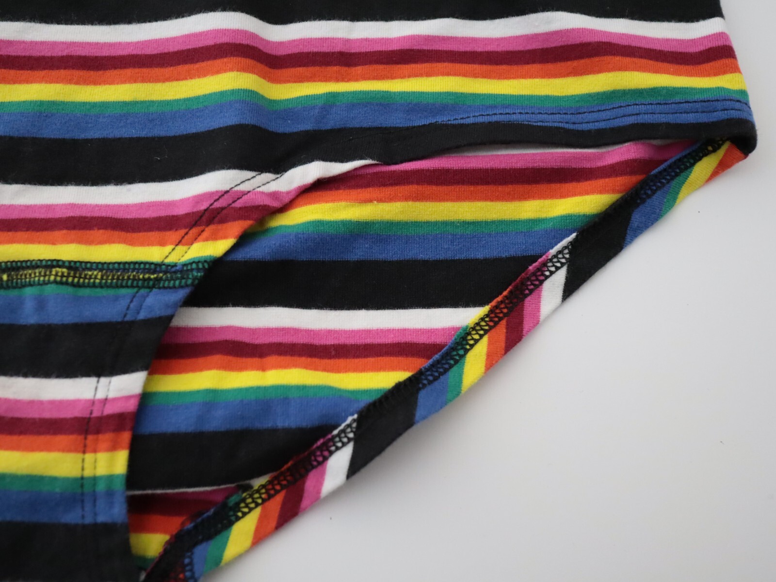 VTG Victoria&rsquo;s Secret PINK Rare Pattern Stripe Hipster Panty SMALL