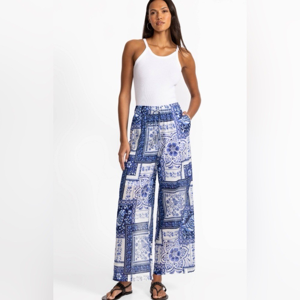Johnny Was Wide Leg Pants Starling NWT Size Large