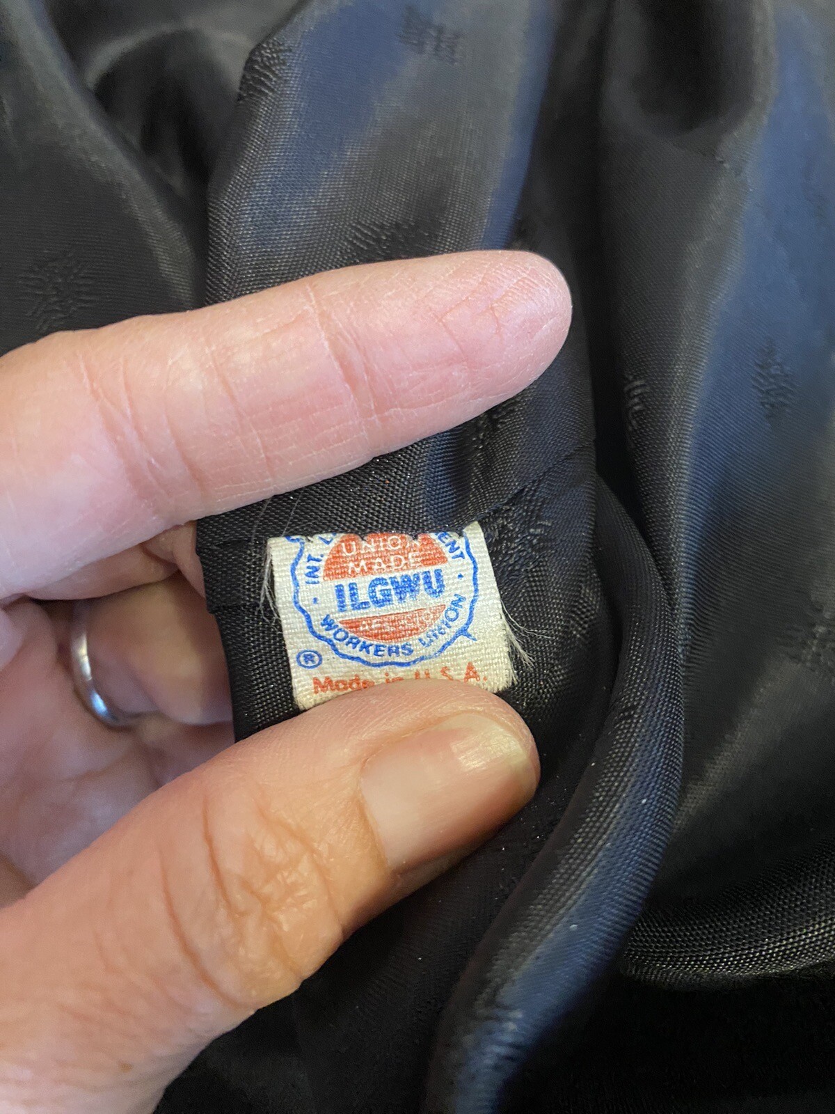 VTG Karen Petites Union Made Double Breasted Coat Tan Brown M (see Description)