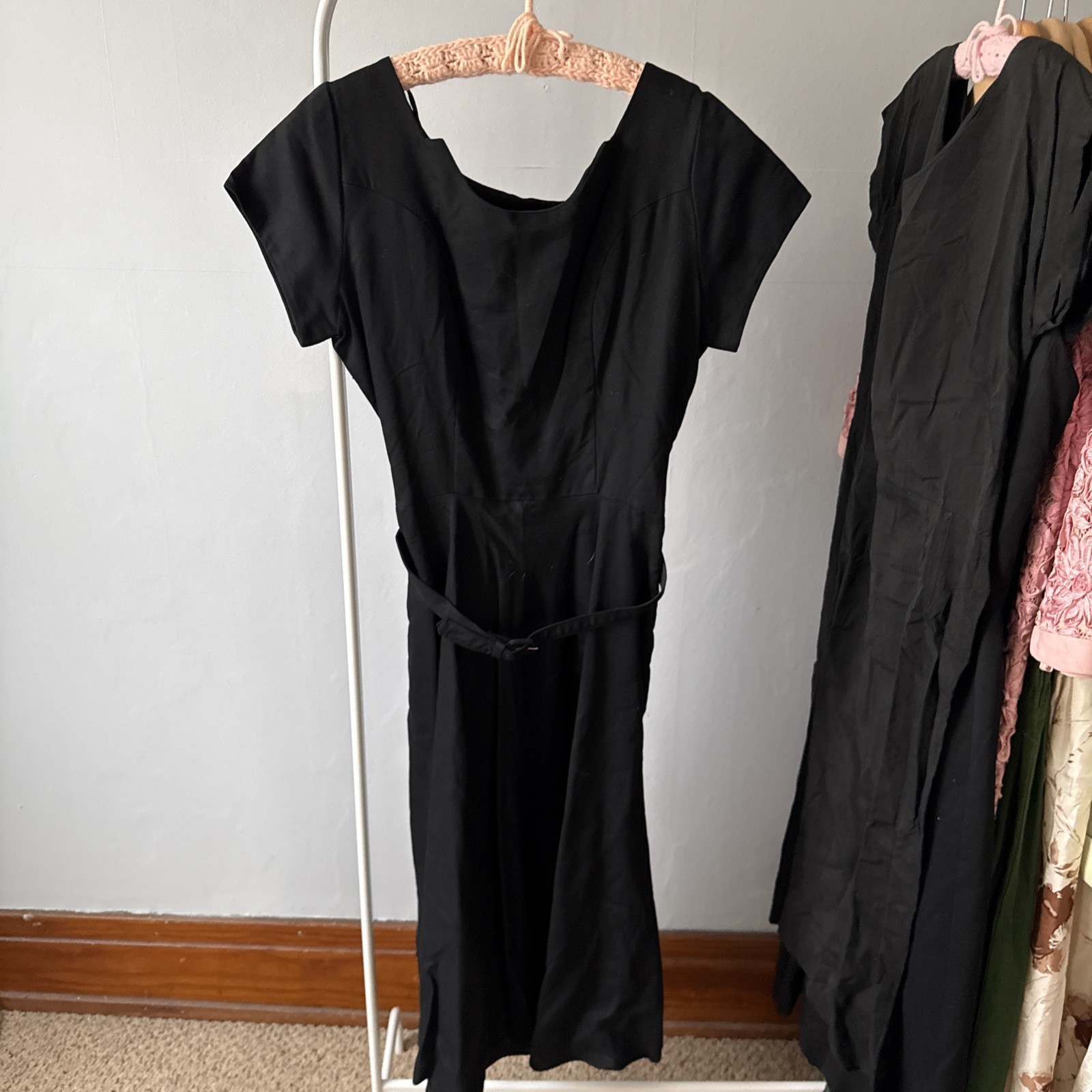 Lot of 15 Vintage 1950s 1960s 1970s Women&rsquo;s Clothing Lot Dresses Jumpsuits B
