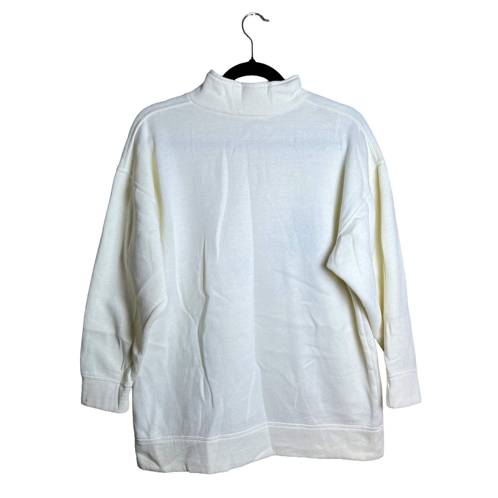 80s Paul Harris Design Snowflake Quarter Zip Sweatshirt Women&rsquo;s Size S Cozy