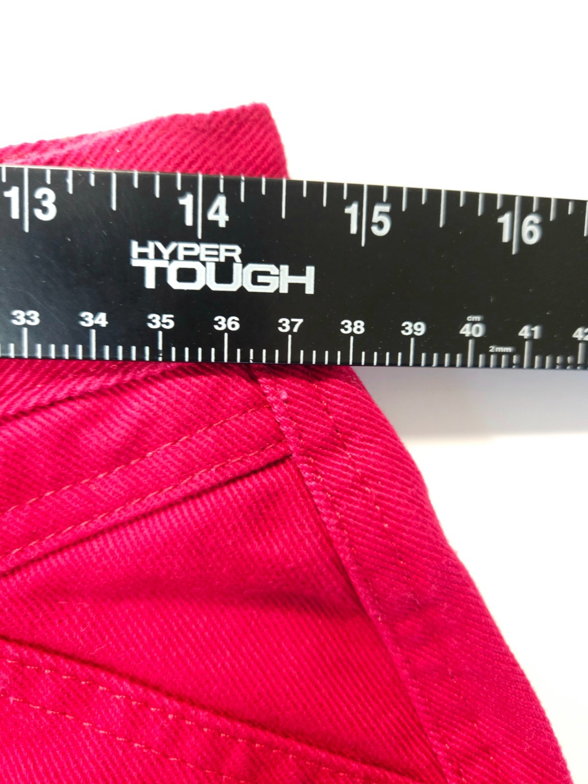 Vintage Bareback Rocky Mountain Jeans 13/14 Long Crimson Red High Waist Western