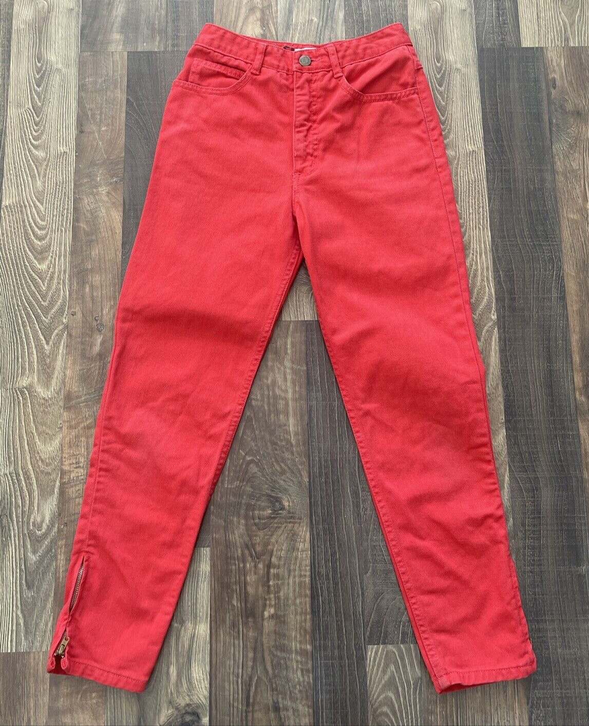 GUESS Georges Marciano Vintage 80&rsquo;s Ankle Zip size 14 Made In USA W23 L25