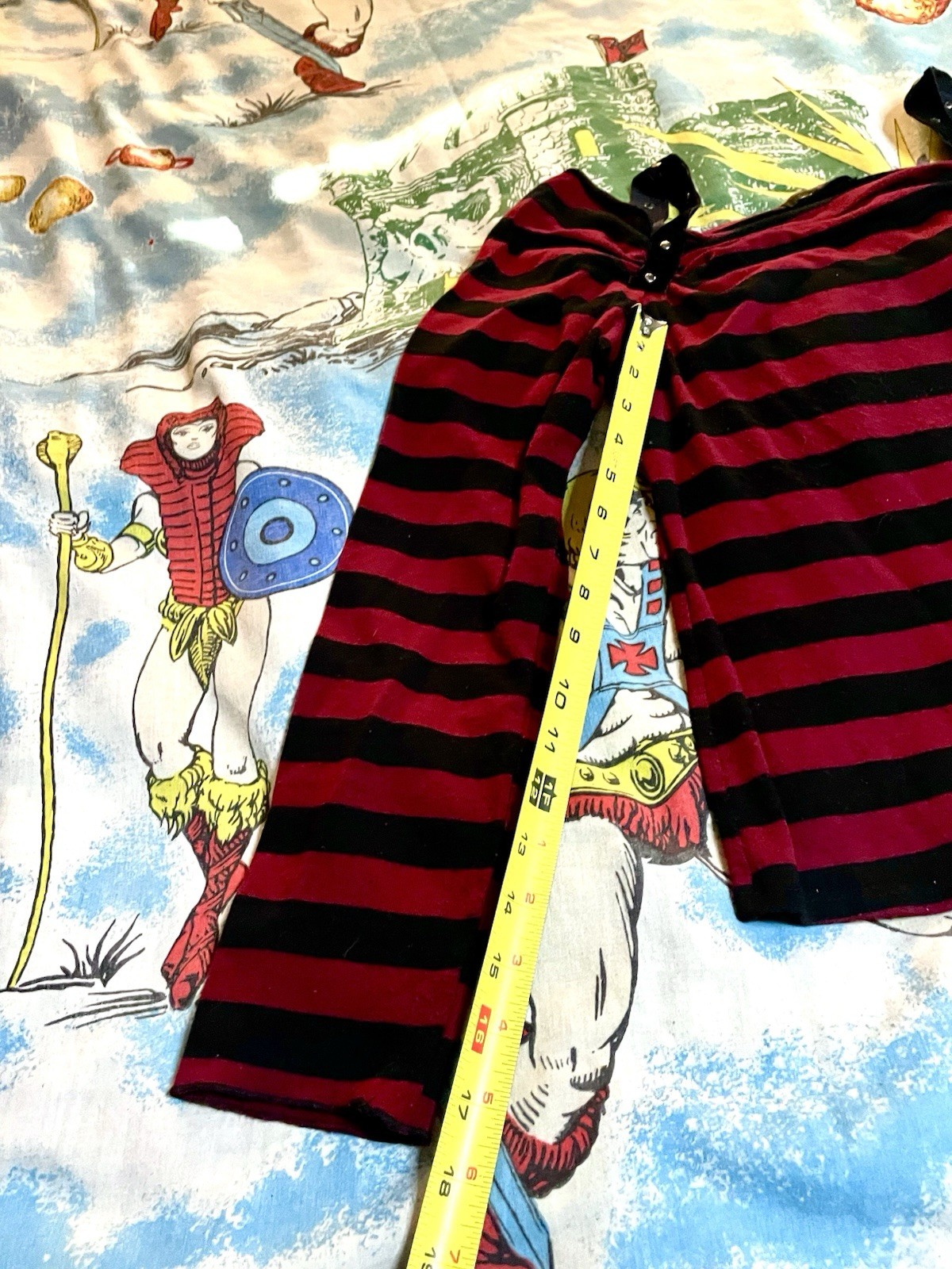 Y2K Off-Shoulder Red & Black Striped Goth Top w/ Strap Detail | Grunge Mall Alt