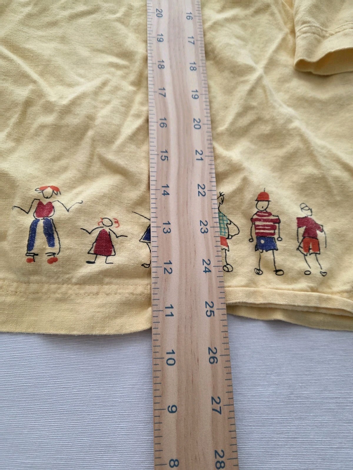 Stonebridge Vtg Linen Rayon Set Top Plus Sz 2X Pants 1X School Kids Teacher 90s