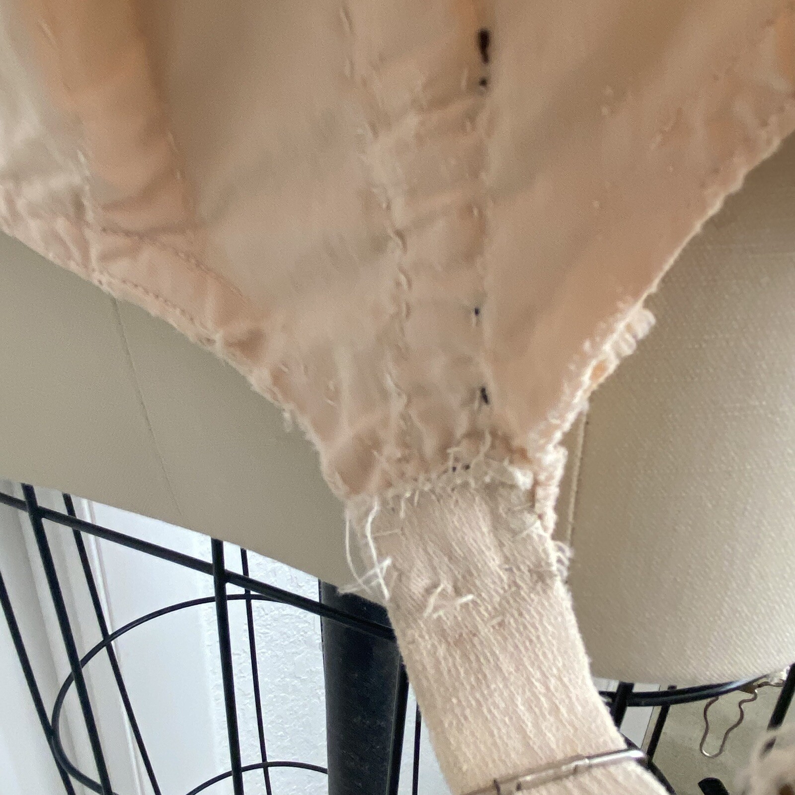 READ Vtg Sears Charmode Corset Girdle Open Bottom USA DAMAGED
