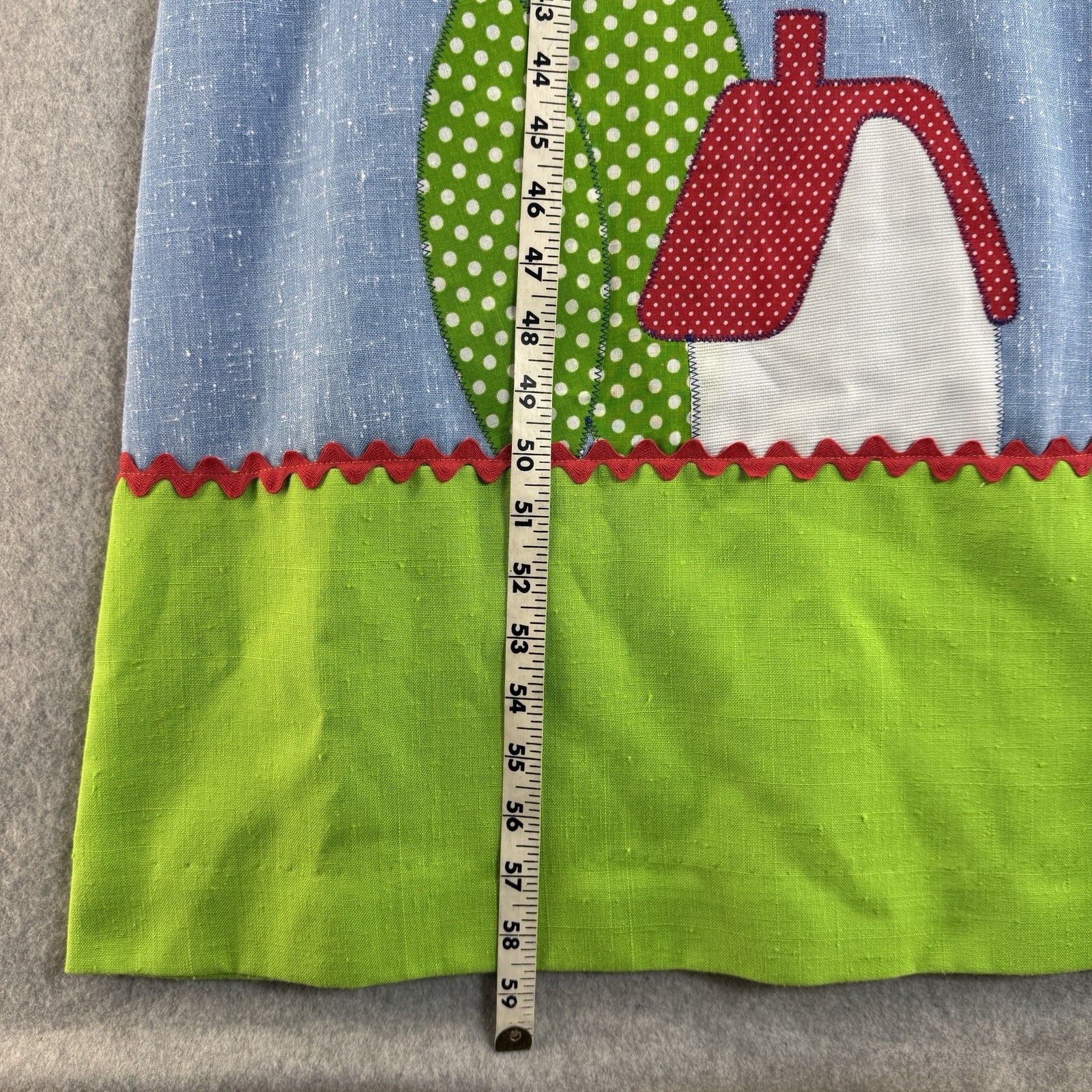 Elfriede Mitch Roberts Applique Maxi Tank Dress Vintage Cottagecore Teacher 16