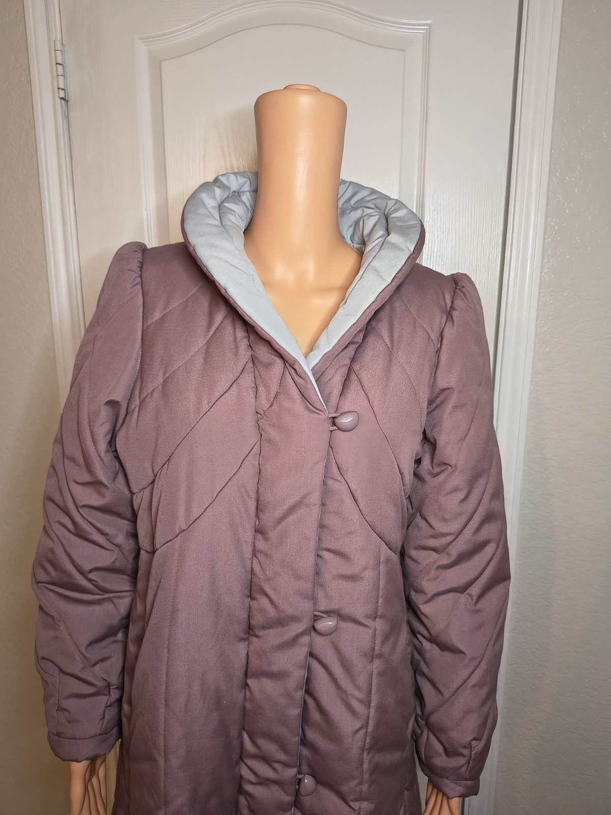 Vintage Puffer Grandmacore Cabincore Cottagecore Appr Large Women&rsquo;s Coat -DP31