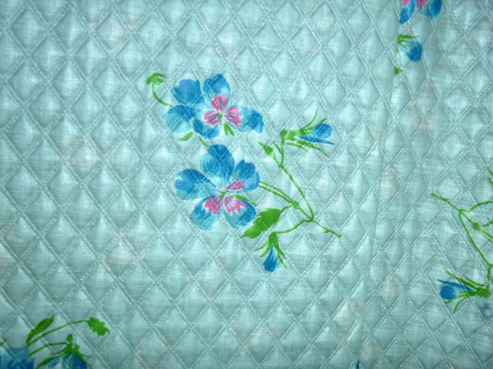 NWOT Vtg 50s 60s Charmode Sears Textured Cotton Wrap Robe Floral Sz 42 VOLUP