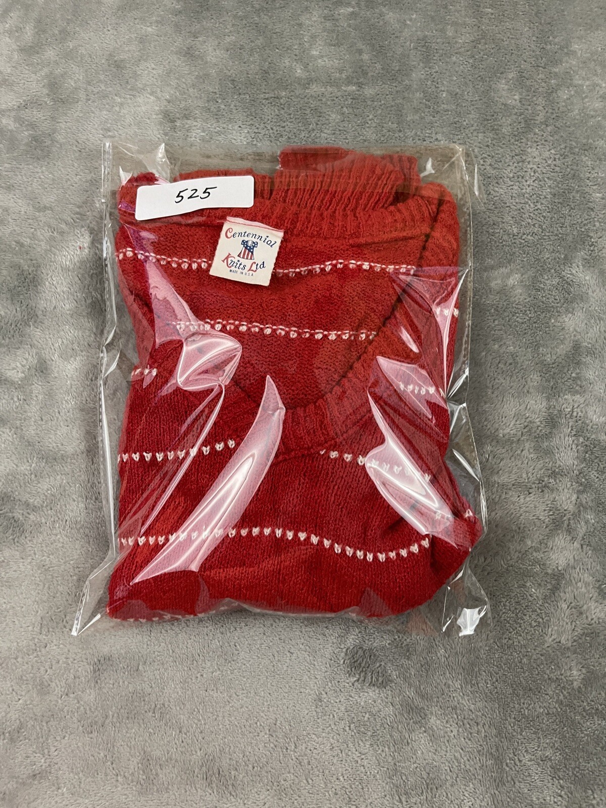 Vintage Centennial Sweater Womens Small (see Measured) Pullover Knit USA Made