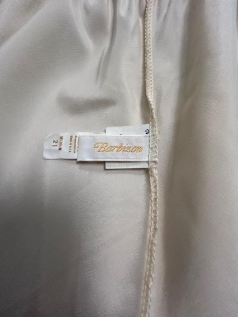 Vintage Barbizon M Half Slip Nylon Rayon Blend Excellent