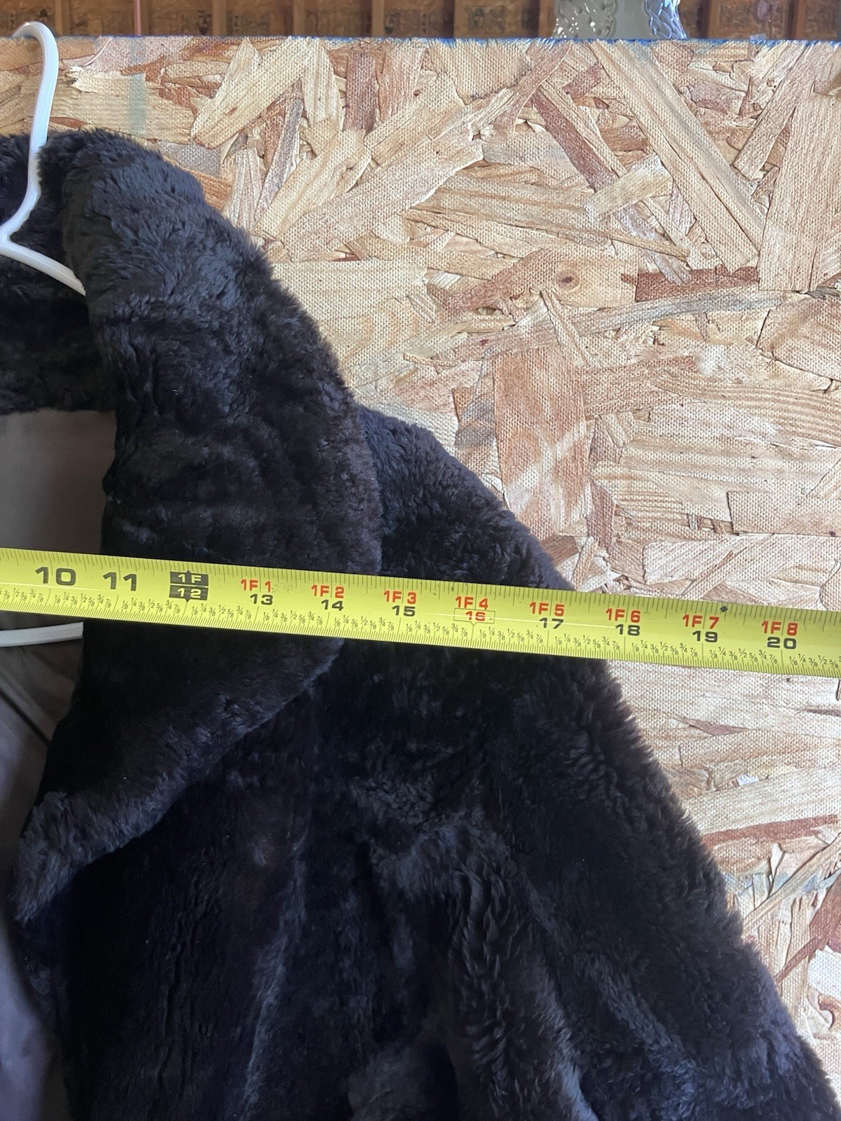 vintage womans fur coat 1970s needs some work no tag old clothing