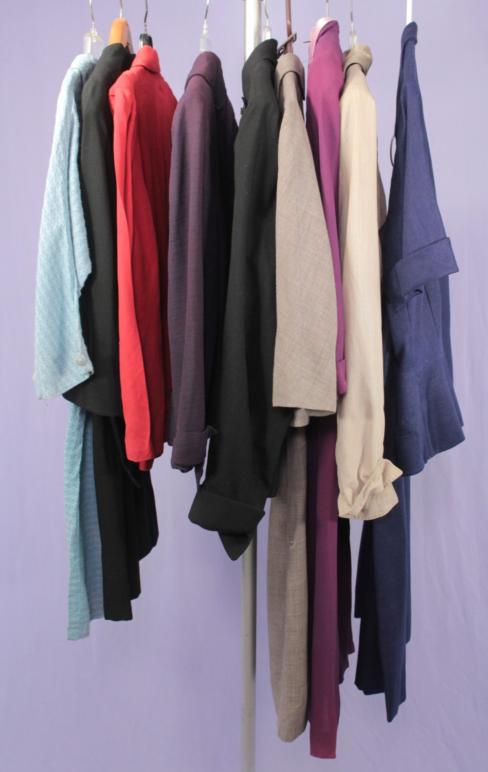 VTG Women&rsquo;s 40s 50s Lot of 9 *AS IS* Dress Suits & Jackets / Blazers Asst. Sizes