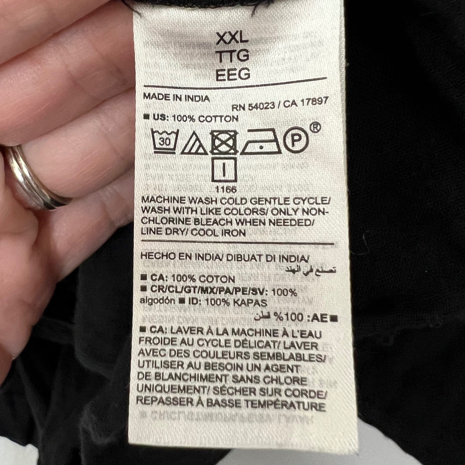 Old Navy Dress XXL Black 100% Cotton Gauze Flutter Sleeve Pockets Lightweight