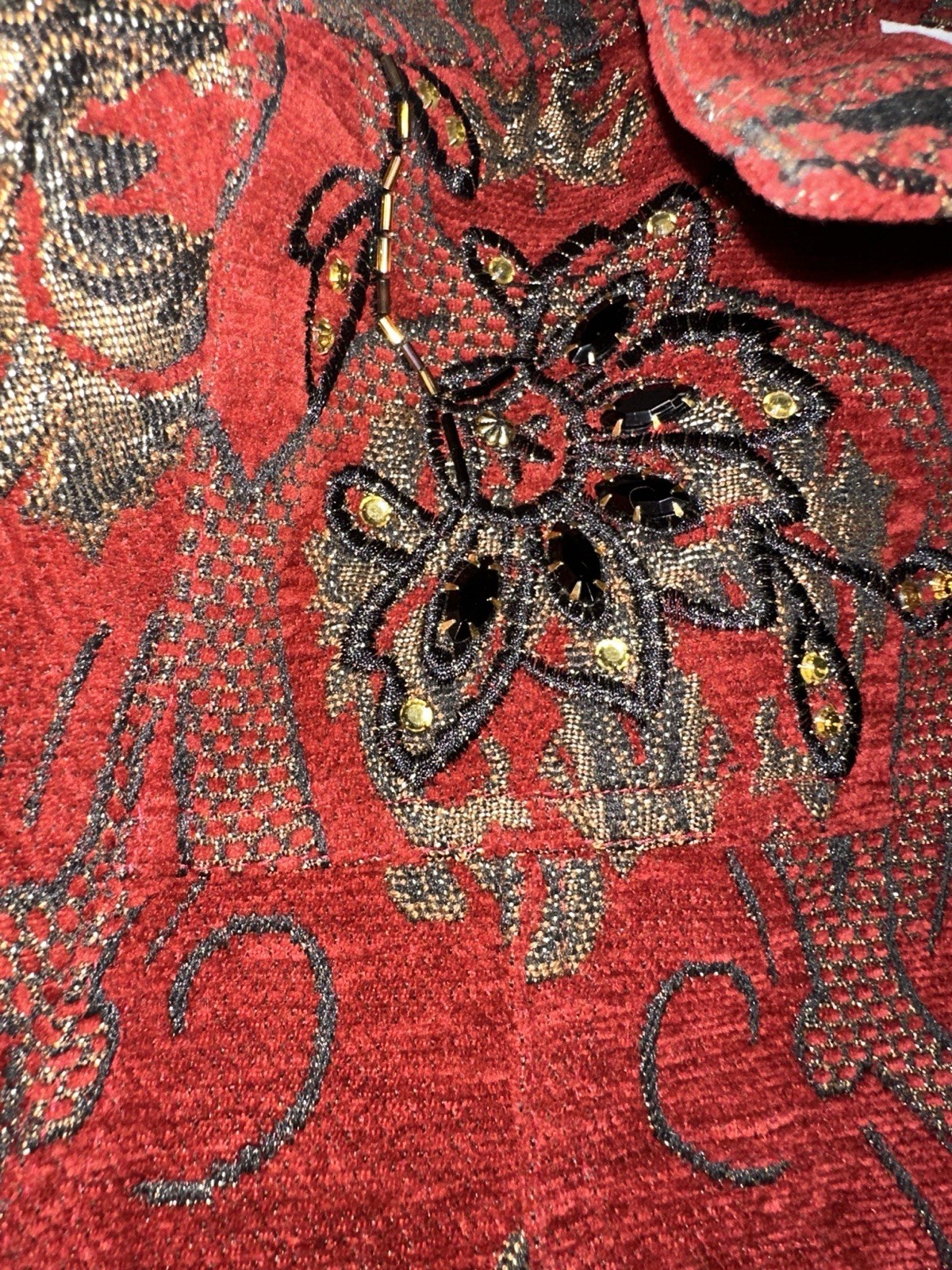 Graff California Wear Vintage Red Floral Women’s