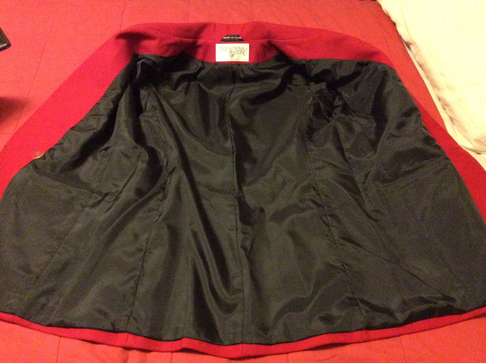 Vintage International Scene Jacket Blazer Wool Blended Women’s Size 9/10 NWT