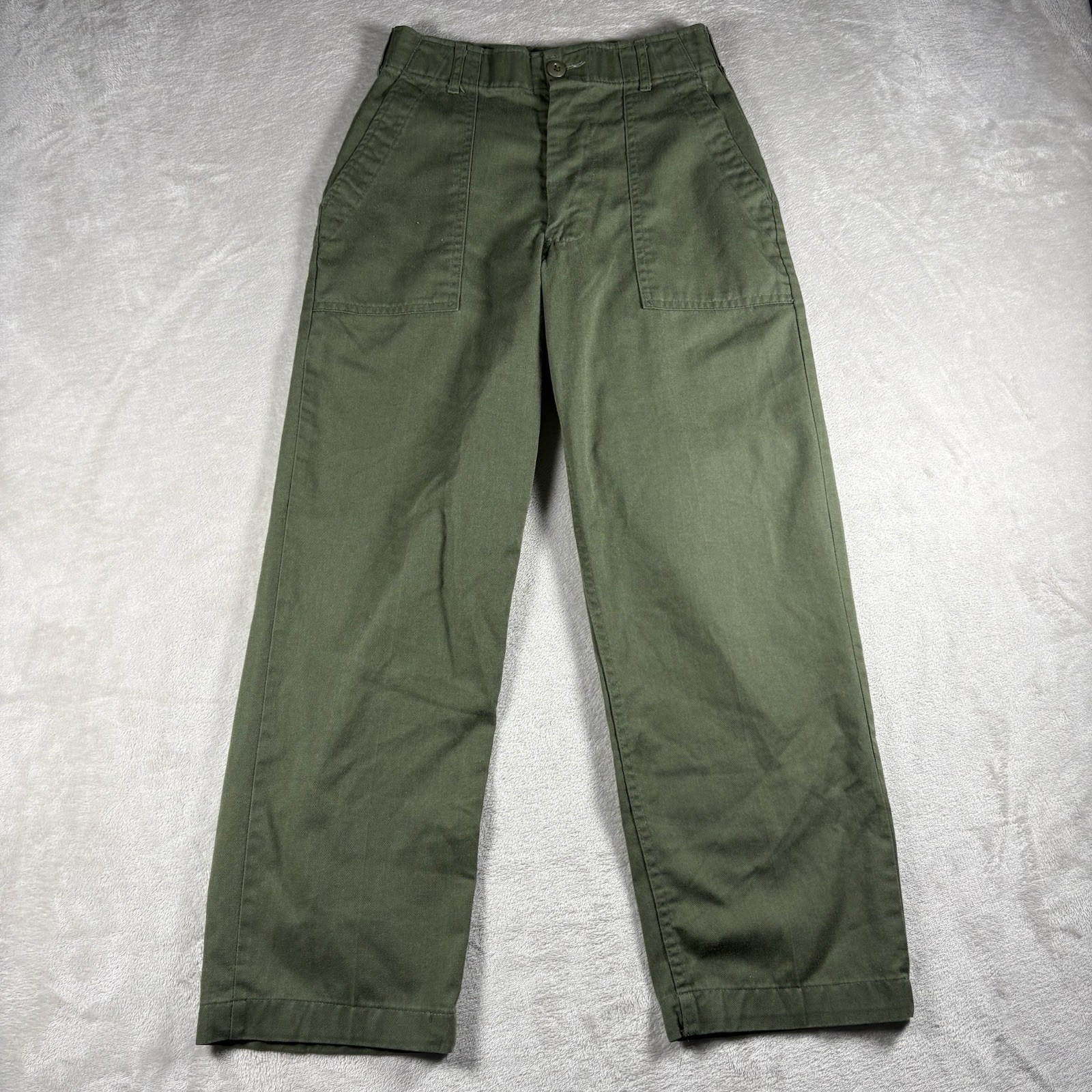 Vintage Vietnam Sateen OG-107 US Amy Pants Small 26×26 Type 1 Class 1 60s#1232