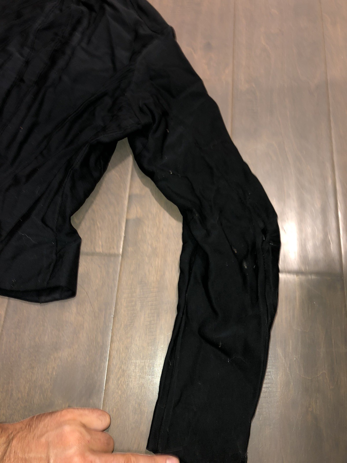 Antique Victorian Black Silk Bodice with Button Front And boning AS IS See Photo