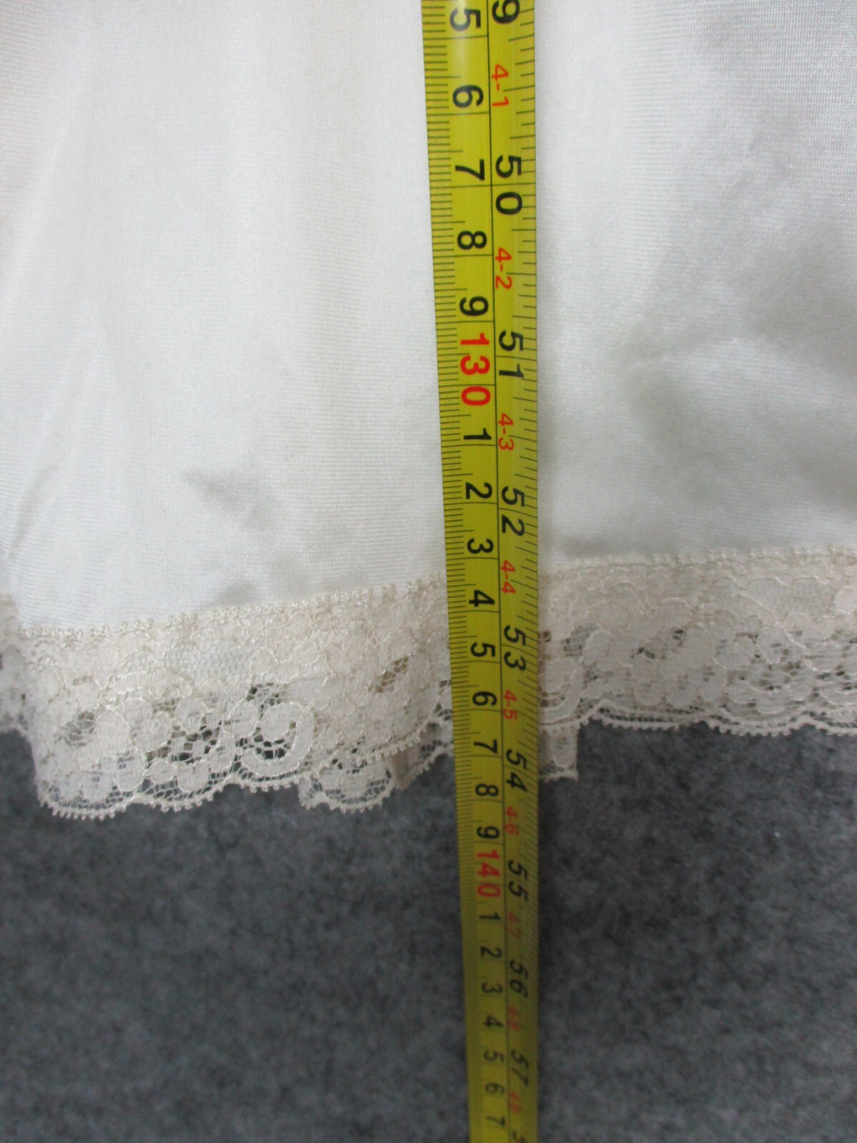 Miss Elaine Peignoir Robe nightgown & Dress Women S Ivory BUTTER SOFT Nylon Lace